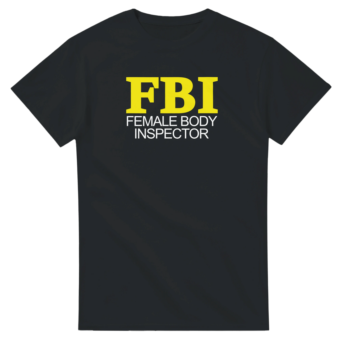 UNISEX FBI T - SHIRT - Print Material - DROBA
