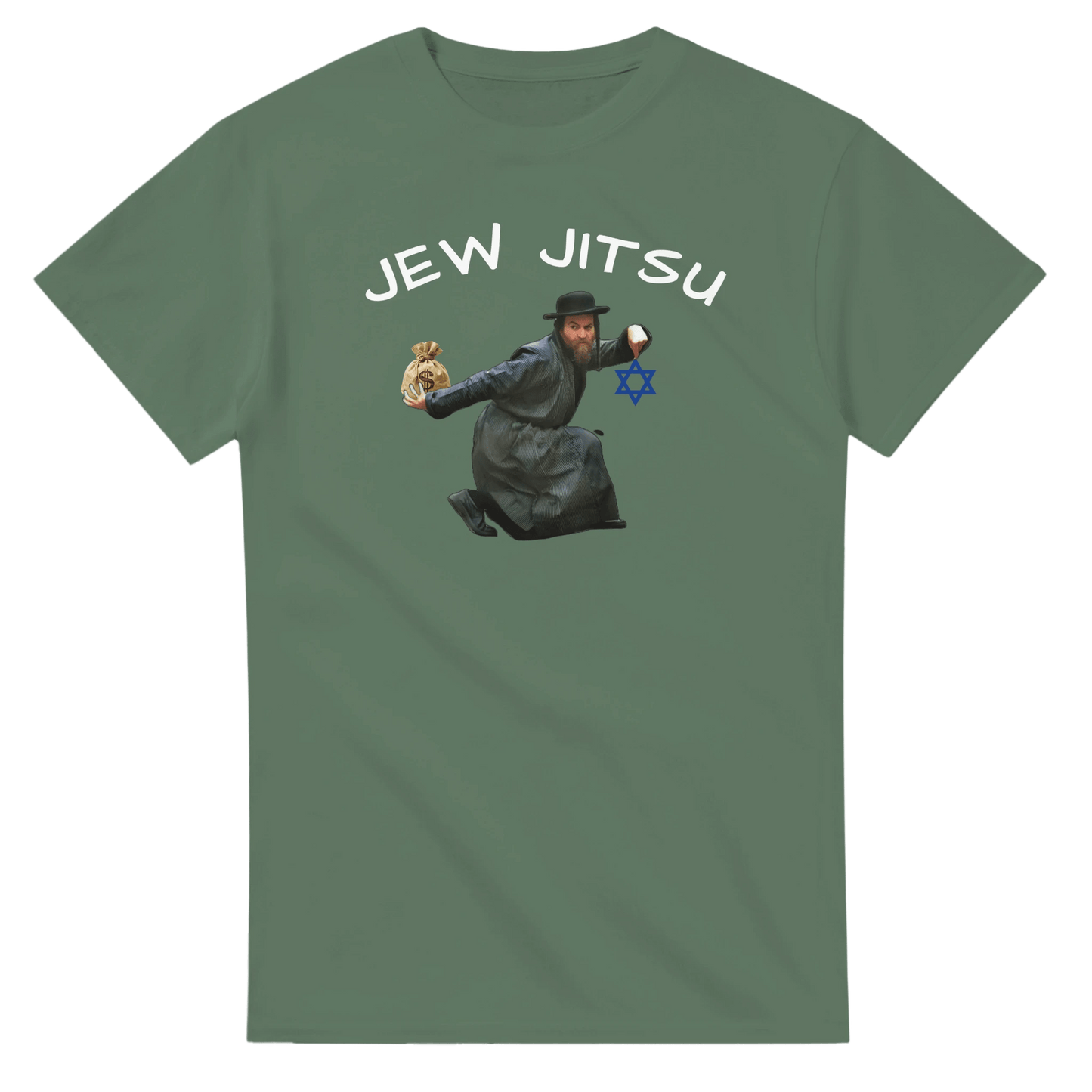 UNISEX JEW JITSU T - SHIRT - Print Material - DROBA