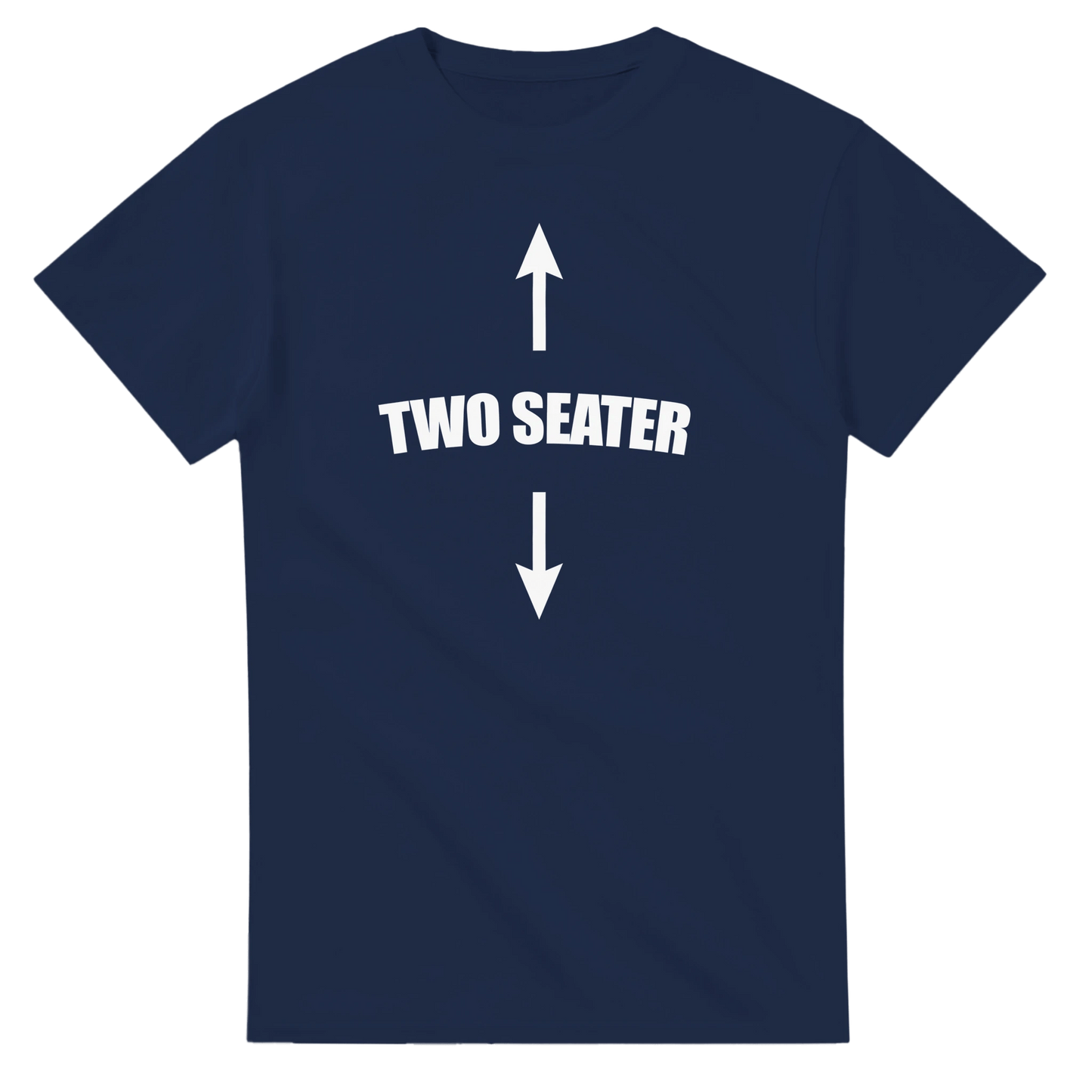 UNISEX TWO SEATER T - SHIRT - Print Material - DROBA
