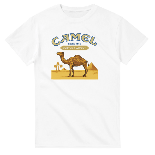 UNISEX CAMEL T - SHIRT - Print Material - DROBA