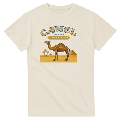 UNISEX CAMEL T - SHIRT - Print Material - DROBA