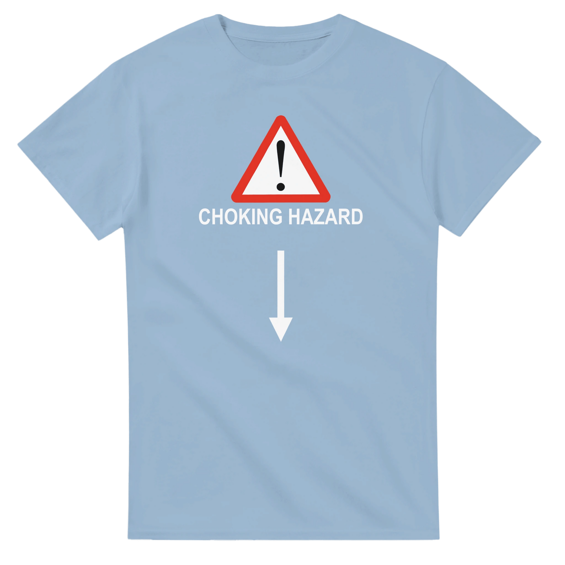 UNISEX CHOKING HAZARD T - SHIRT - Print Material - DROBA