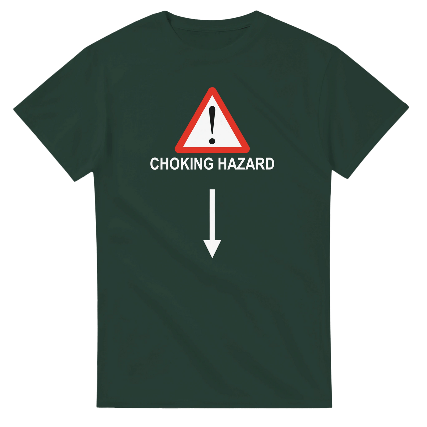UNISEX CHOKING HAZARD T - SHIRT - Print Material - DROBA