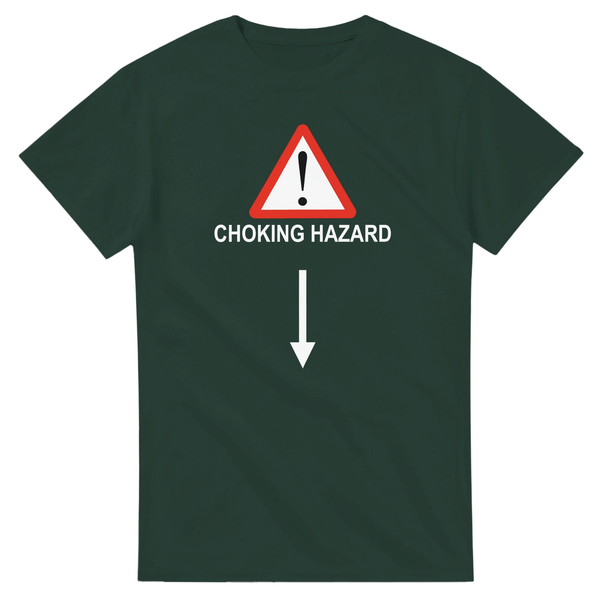UNISEX CHOKING HAZARD T - SHIRT - Print Material - DROBA
