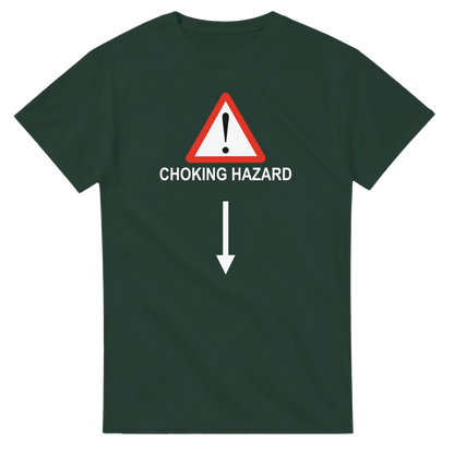 UNISEX CHOKING HAZARD T - SHIRT - Print Material - DROBA