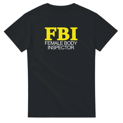 UNISEX FBI T - SHIRT - Print Material - DROBA