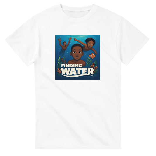 UNISEX FINDING WATER T - SHIRT - Print Material - DROBA