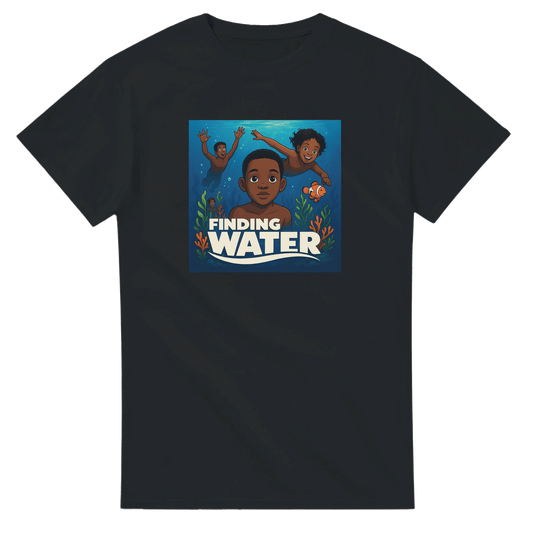 UNISEX FINDING WATER T - SHIRT - Print Material - DROBA