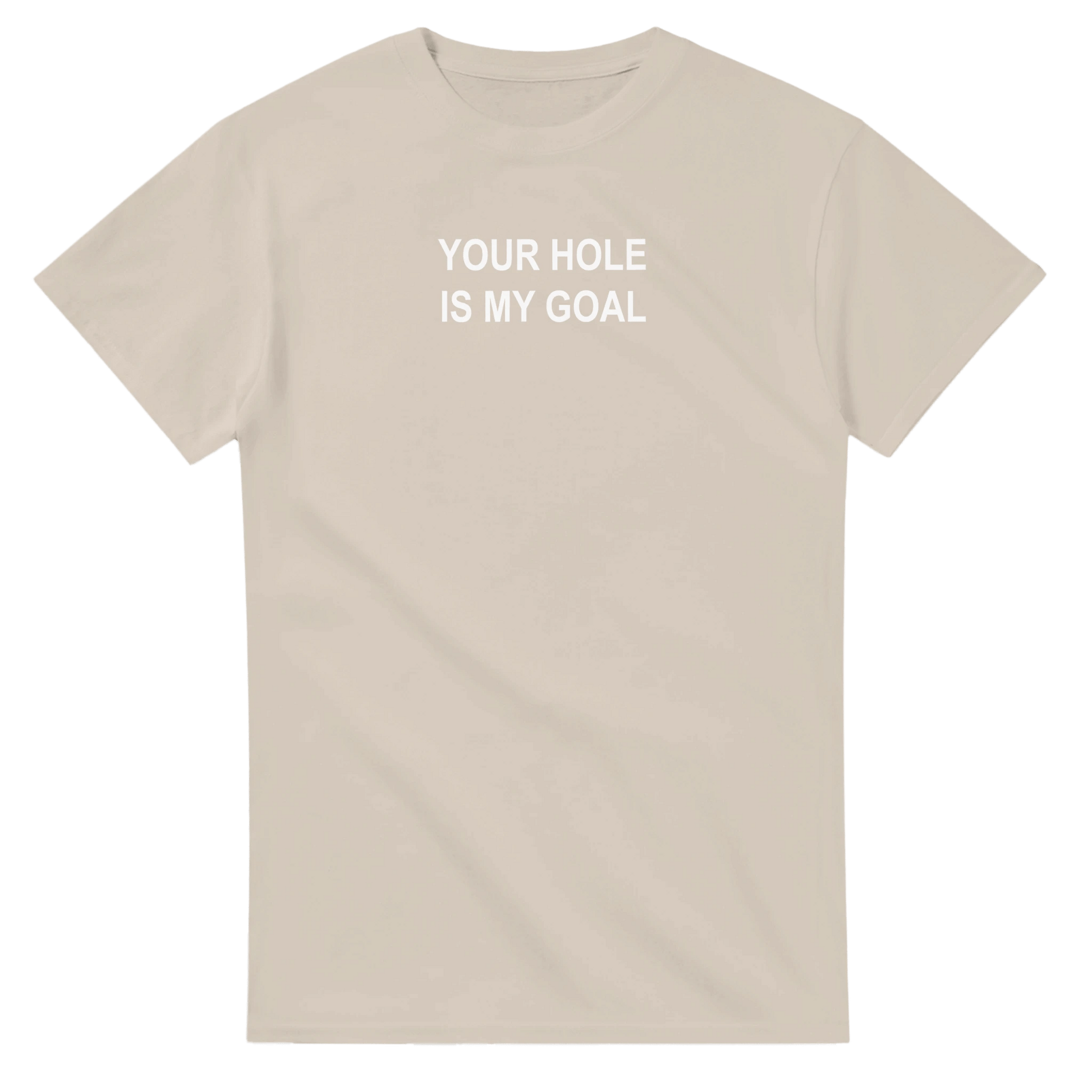 UNISEX HOLE GOAL T - SHIRT - Print Material - DROBA