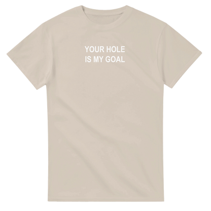 UNISEX HOLE GOAL T - SHIRT - Print Material - DROBA