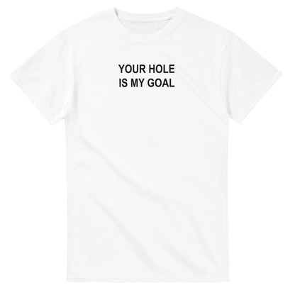 UNISEX HOLE GOAL T - SHIRT - Print Material - DROBA
