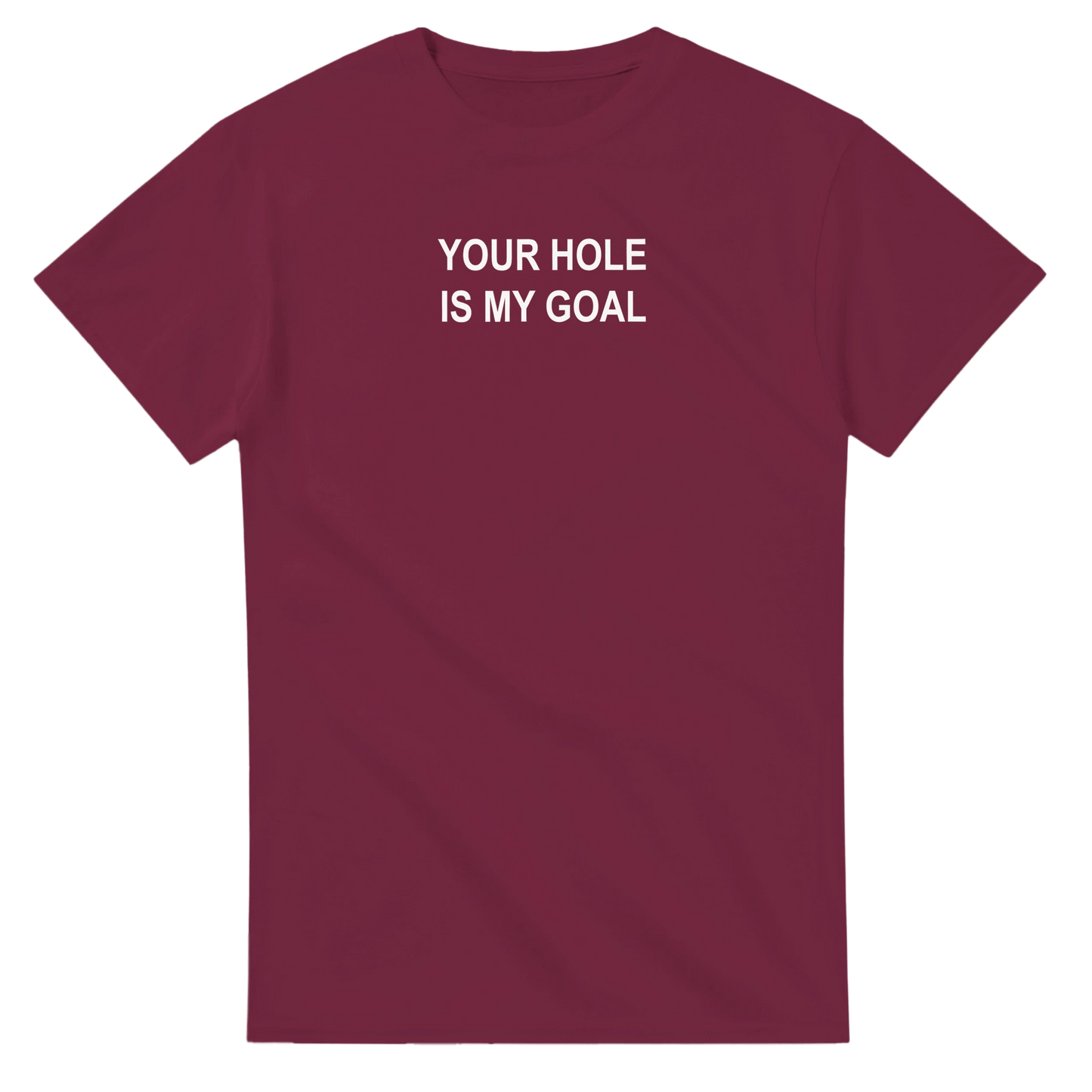 UNISEX HOLE GOAL T - SHIRT - Print Material - DROBA