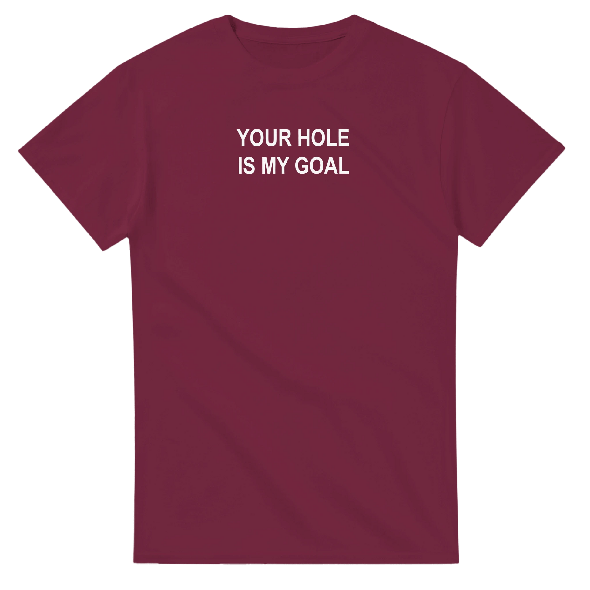 UNISEX HOLE GOAL T - SHIRT - Print Material - DROBA