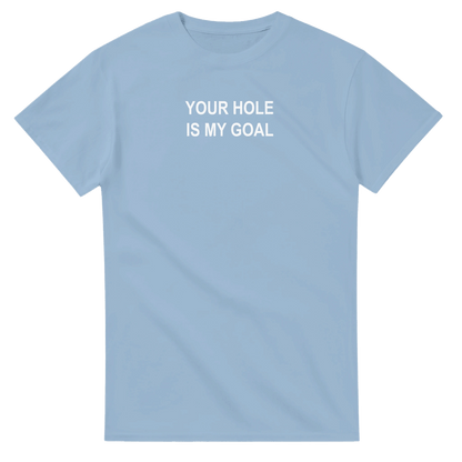 UNISEX HOLE GOAL T - SHIRT - Print Material - DROBA