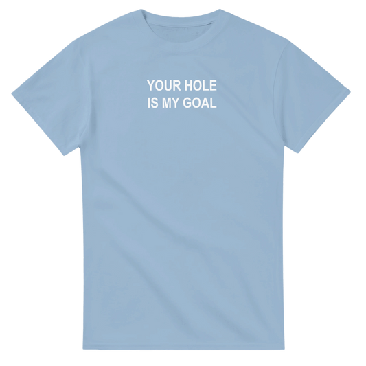 UNISEX HOLE GOAL T - SHIRT - Print Material - DROBA