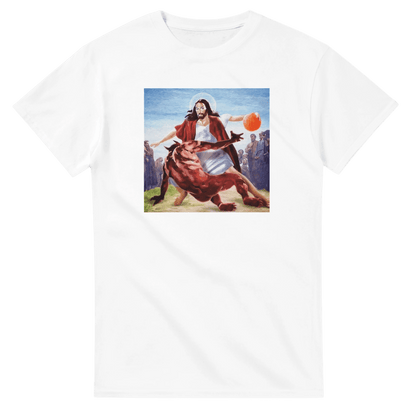 UNISEX JESUS CROSS T - SHIRT - Print Material - DROBA