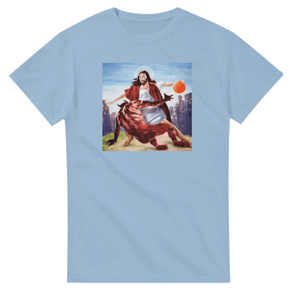 UNISEX JESUS CROSS T - SHIRT - Print Material - DROBA