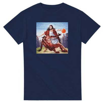 UNISEX JESUS CROSS T - SHIRT - Print Material - DROBA