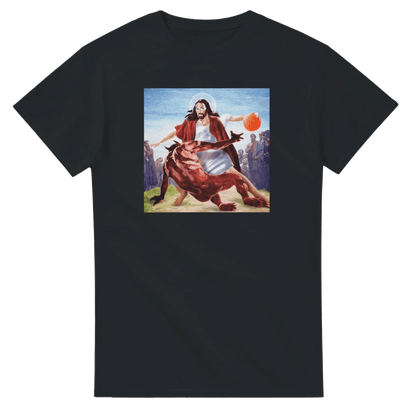 UNISEX JESUS CROSS T - SHIRT - Print Material - DROBA