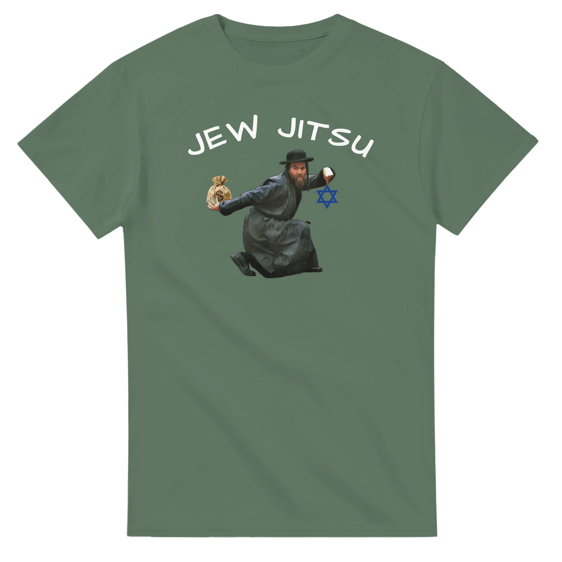 UNISEX JEW JITSU T - SHIRT - Print Material - DROBA