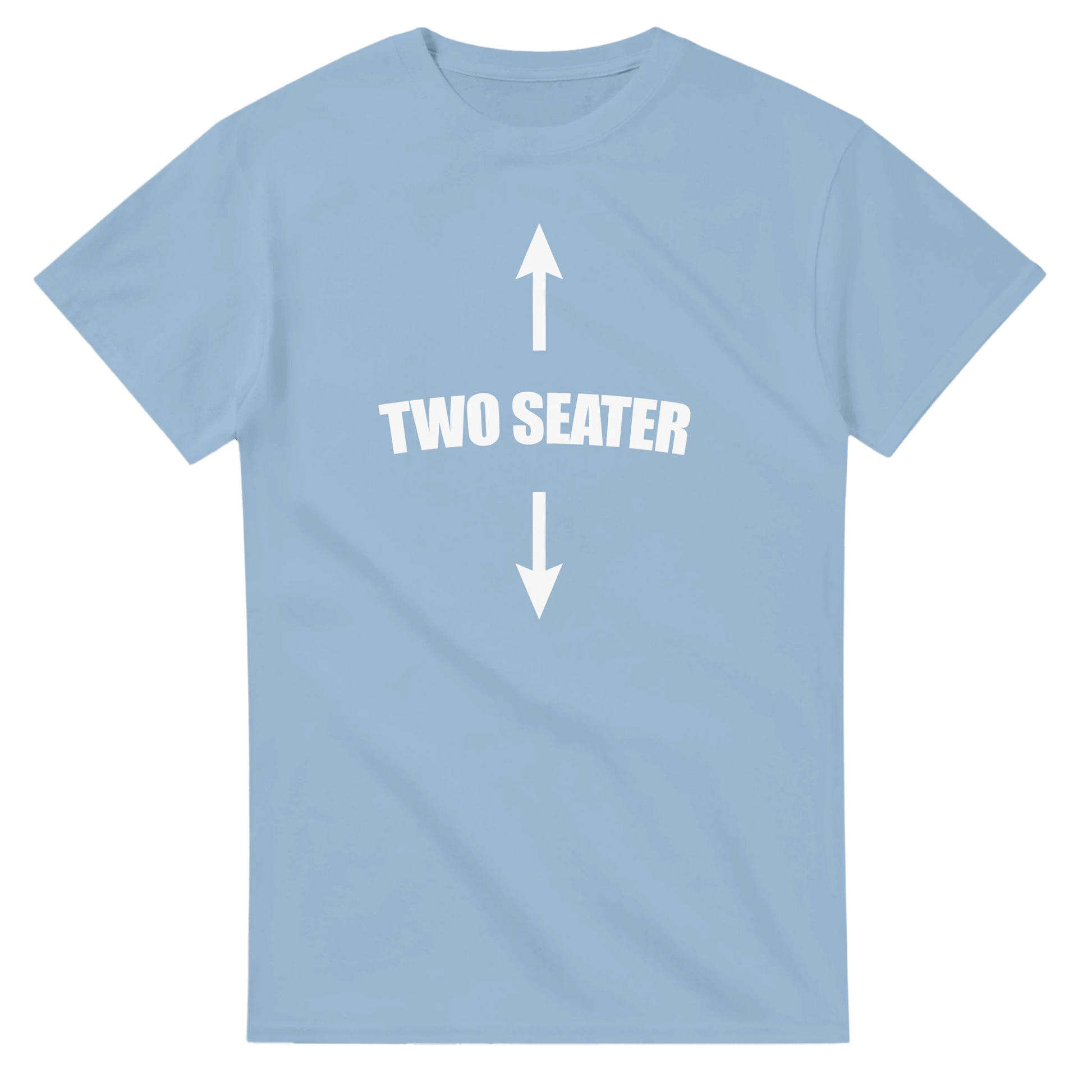 UNISEX TWO SEATER T - SHIRT - Print Material - DROBA