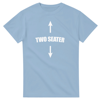 UNISEX TWO SEATER T - SHIRT - Print Material - DROBA