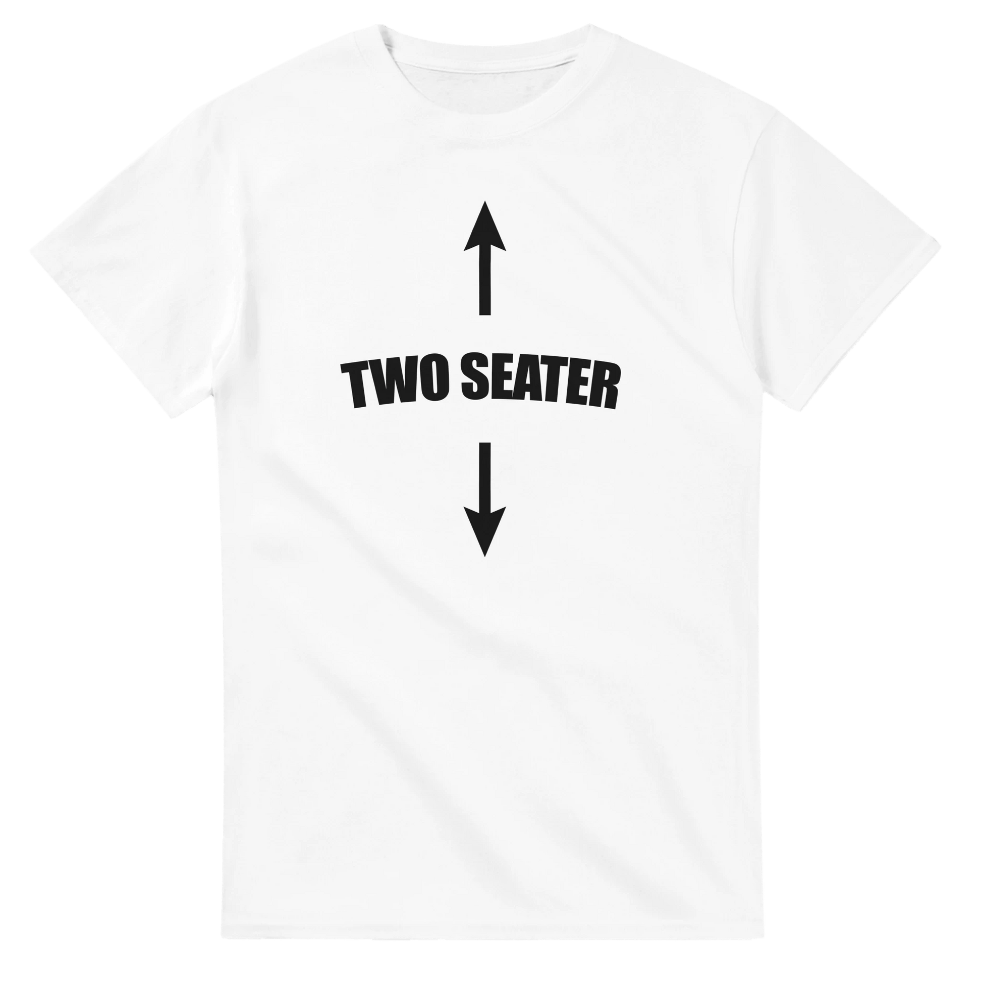 UNISEX TWO SEATER T - SHIRT - Print Material - DROBA