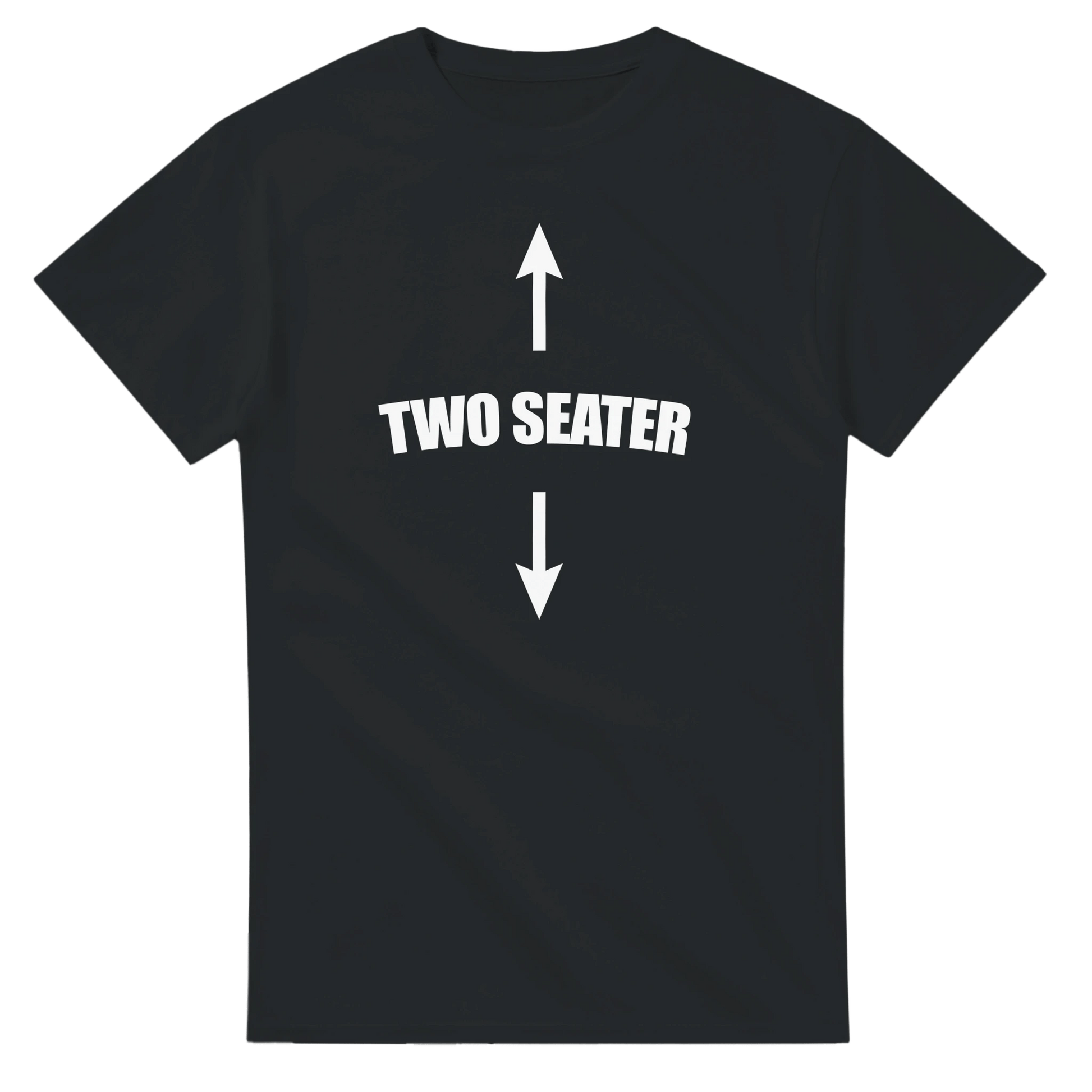 UNISEX TWO SEATER T - SHIRT - Print Material - DROBA