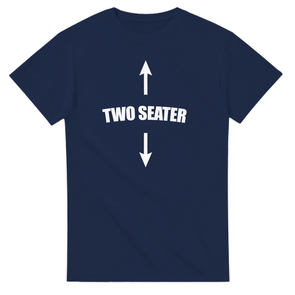 UNISEX TWO SEATER T - SHIRT - Print Material - DROBA