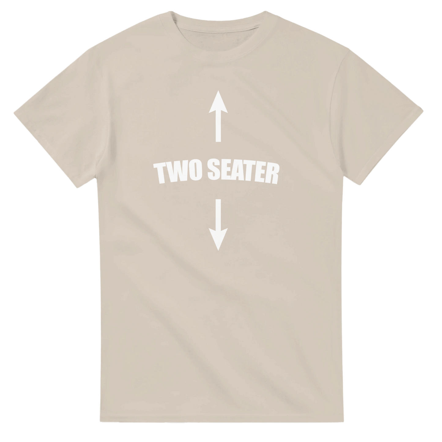 UNISEX TWO SEATER T - SHIRT - Print Material - DROBA