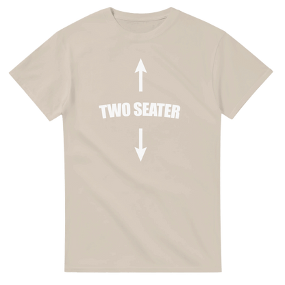 UNISEX TWO SEATER T - SHIRT - Print Material - DROBA